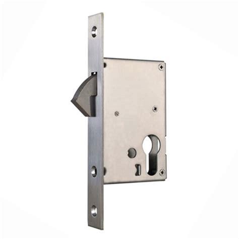 But don't judge its protection ability by the design and simplicity. Keyed interior sliding door lock | Hawk Haven