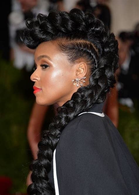 Images Met Gala Glamour Hair Styles Natural Hair Styles Braided