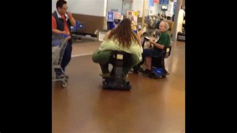Fat Woman In Walmart Youtube