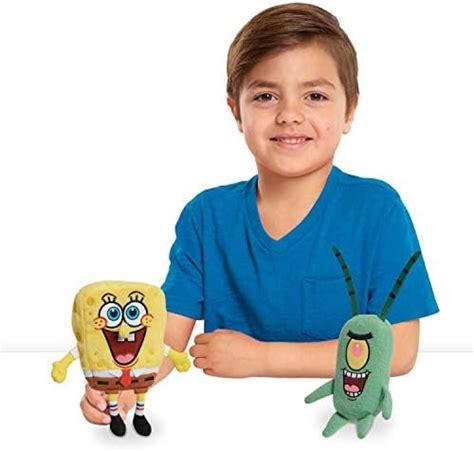 Nickelodeon Spongebob Squarepants 2 Piece Plush Set 7 Inch Spongebob