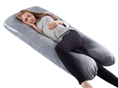 Pregnancy pillows are designed to support you and your body so you can sleep in safe positions while if you're wondering how to become a surrogate, we applaud you for your desire to help others. Full Body Pregnancy Pillow with Washable Cover-U Shaped-By ...