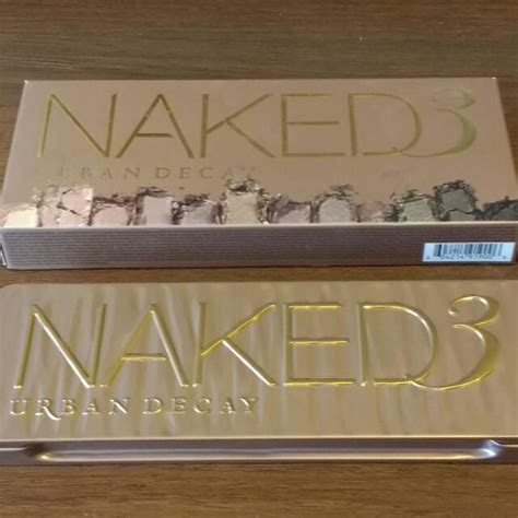Authentic Urban Decay Naked 3 Eyeshadow Palette Beauty Personal Care