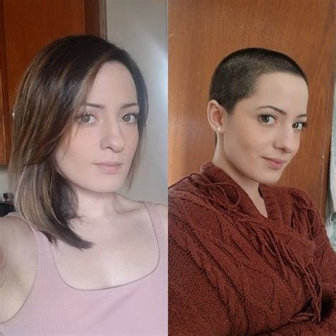 Loved My Hair But Always Wanted To Try Out A Buzz Cut Took The Plunge Today Femalehairadvi