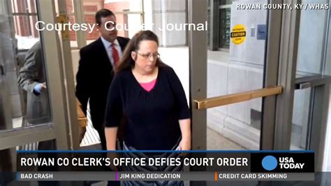 Clerks Office Defies Order To Issue Gay Marriage Licenses