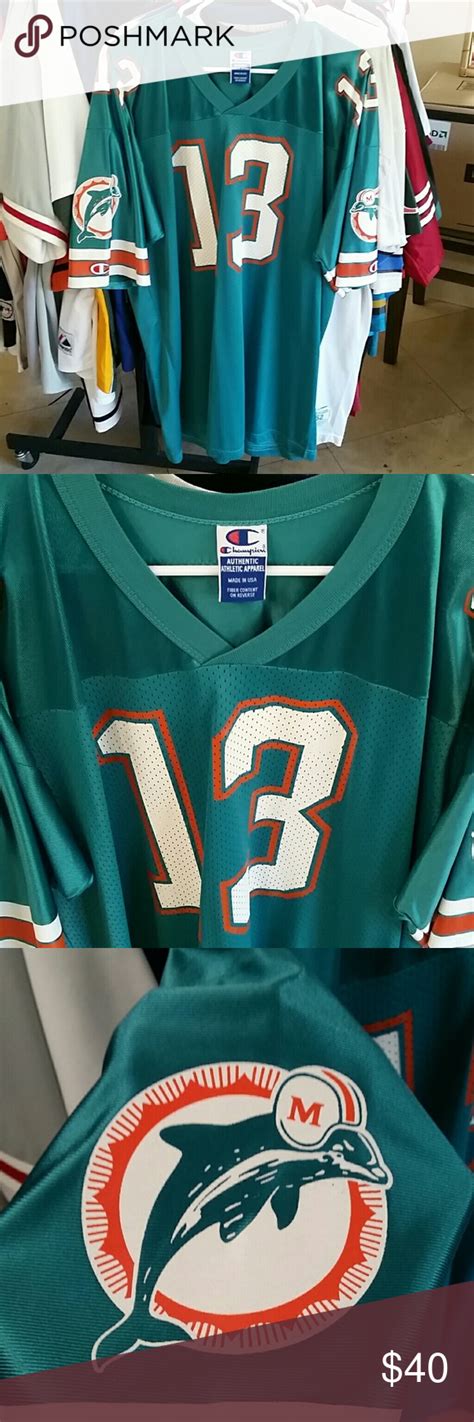 All team and league information, sports logos, sports uniforms, and jerseys contained within this site are the intellectual properties of their respective check out the transformation photos of the best nfl uniforms through the years. VINTAGE DAN MARINO MIAMI DOLPHINS JERSEY | Champion shirts, Clothes design, Jersey