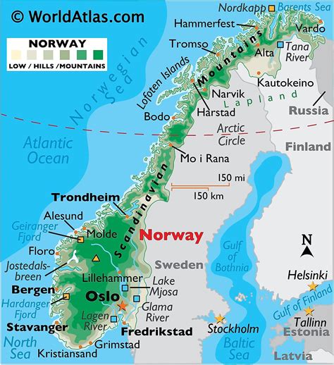 Norway Maps And Facts World Atlas