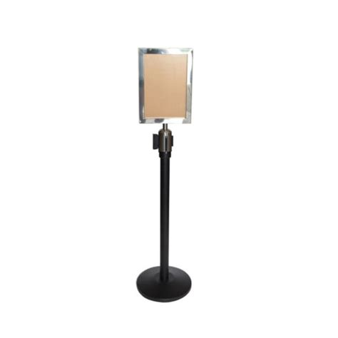 Sign Holder For Retractable Stanchion American Party Rentals