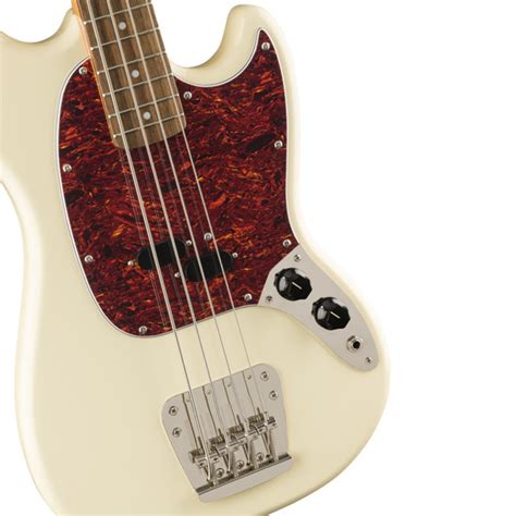 Fender Squier Classic Vibe S Mustang Bass Olympic White Kaos