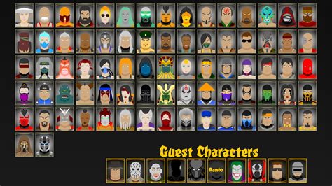 Mortal Kombat Characters List