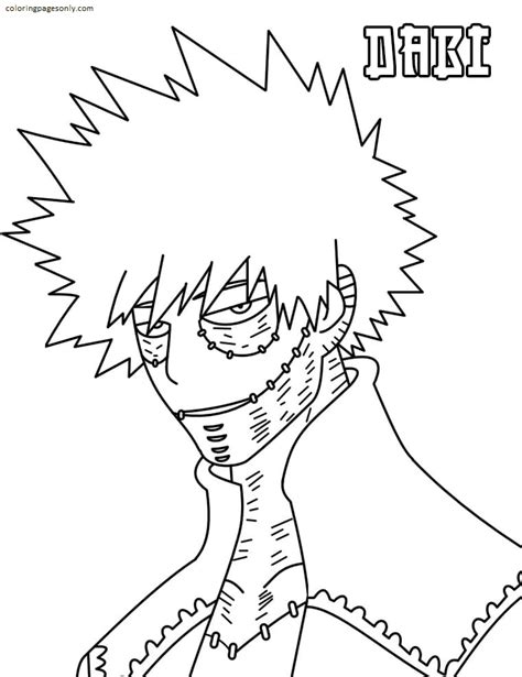 Dabi Coloring Page Free Printable Coloring Pages