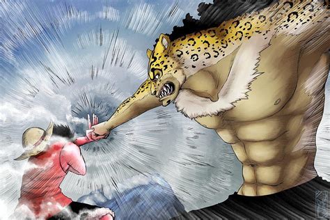 Luffy Vs Lucci By Deer Rob Lucci Hd Wallpaper Pxfuel