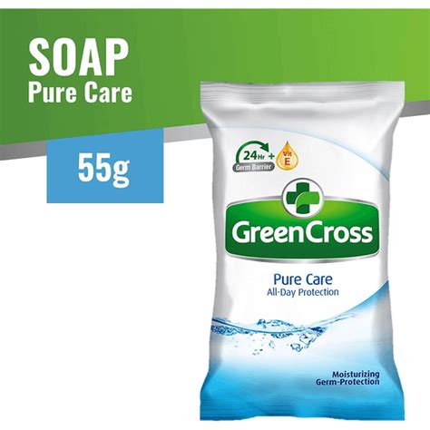 Green Cross Pure Care Soap 55g Shop Walter Mart