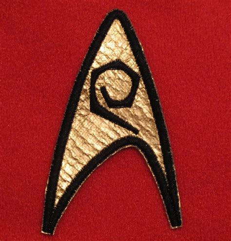 Star Trek Tos Original Series Uniform Insignia Patch Etsy