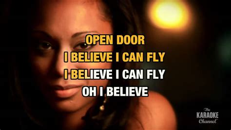 I believe i can fly. I Believe I Can Fly: R. Kelly | Karaoke with lyrics - YouTube