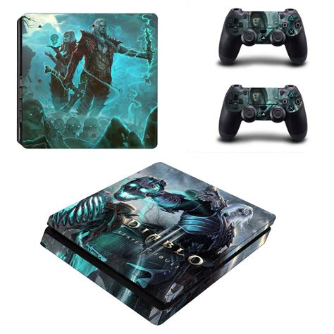Diablo 3 Reaper Of Souls Ps4 Slim Skin Decal For Console And 2