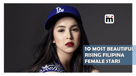 10 Most Beautiful Rising Filipina Female Stars Mijaaj Entertainment Youtube