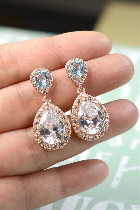 Laelia gold jewelry set (bridesmaid) $77.98 $70.18. Aquamarine Blue Aqua ROSE GOLD Wedding Jewelry Bridesmaid Gift Bridesmaid Jewelry Bridal Jewelry ...