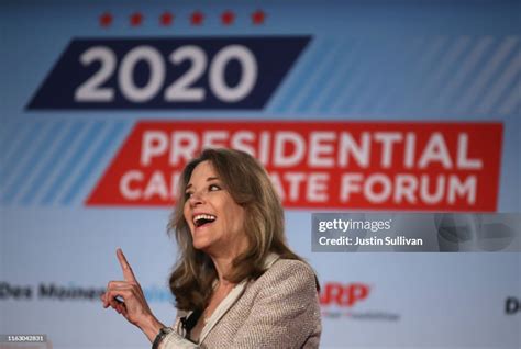 democratic presidential hopeful self help author marianne williamson news photo getty images