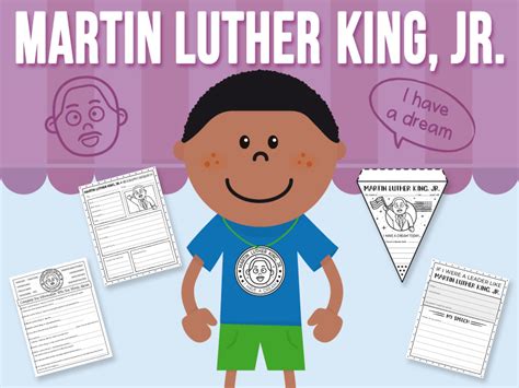 Martin Luther King Jr Activity Teaching Resources