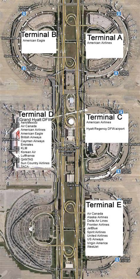 15 Dallas Fort Worth Airport Map American Airlines Wallpaper Ideas