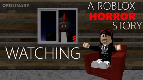 Watching A Roblox Horror Story Part 1 Youtube