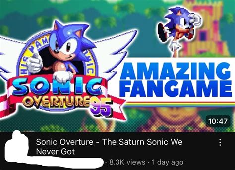Whats With Sonic Fangames And Pandering To Nostalgia Also Wheres