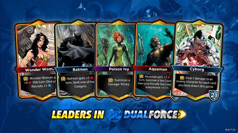 Dc Dual Force Leaders Overview Dc Dual Force