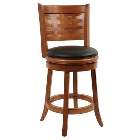 Enjoy a nice beverage or watch the game while relaxing on this chair after a busy day at work. Modern Swivel Chair Counter Stool 24-Inch Wood Kitchen ...