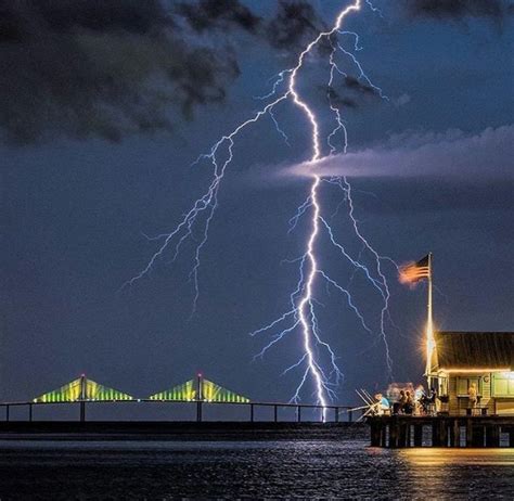 St Pete Lightning ⛈ Storms Photo By Damonpowers Lightning Storm