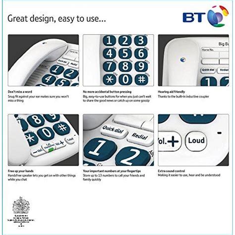 Bt Big Button 200 Corded Phone