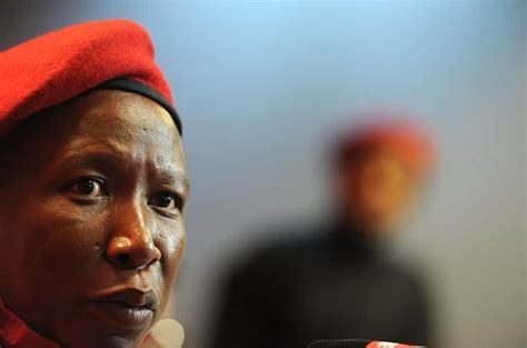 Julius Malema Is Receiving Vip Protection After Death Threats