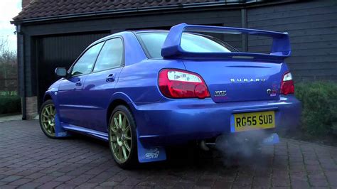 Subaru Impreza Sti Prodrive Vs Blitz Nur Spec R Exhaust 720p Youtube