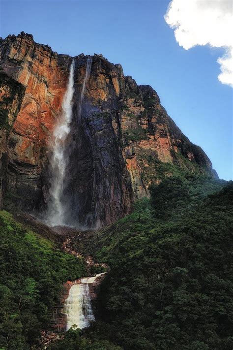 Angel Falls The Waterfalls In The Wilderness Of Venezuela Traveler Door