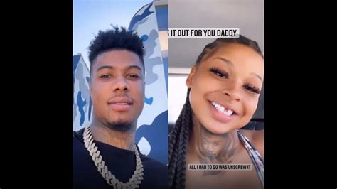 Blueface Taunting And Laughing At Gf Chriseanrock For Removing Her