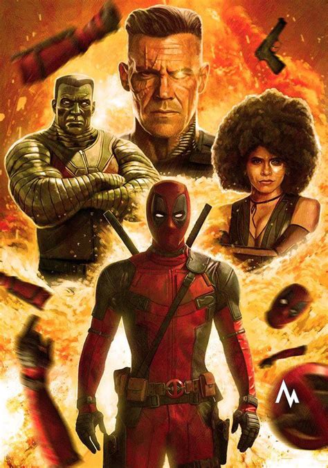 Deadpool 2 Movie Fan Art Poster Rdeadpool