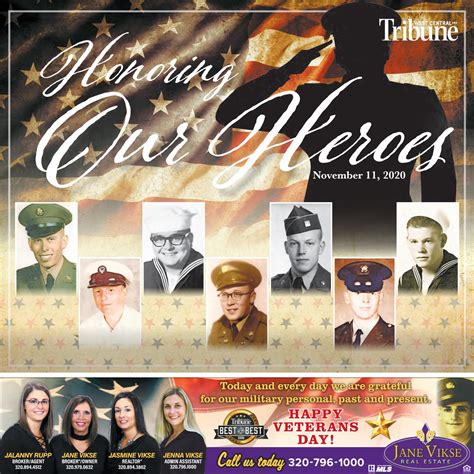 Honoring Our Heroes 2020 By West Central Tribune Issuu