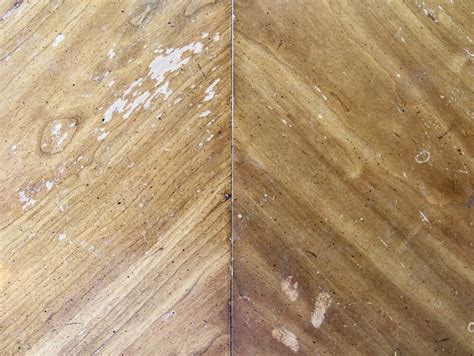You'll need a rotary sander, router with round over bit, stain, rubber stain brushes and a big box of rags. How to refinish a worn out dining room table - Lovely Etc.