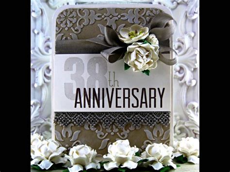 Fashion Products Personalized Happy 38th Wedding Anniversary