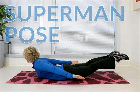 How To Do The Superman Pose Back Pain Florida Biospine