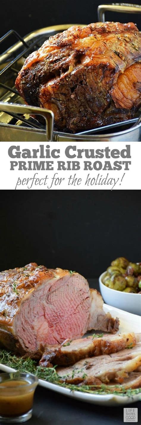 This recipe calls for earthy porcini mushrooms cooked in rice with a decadent sauce made of butter, garlic, shallots, wine, cream, and parmesan cheese. Garlic Crusted Prime Rib Roast - 17 Easter Dinner Ideas ...