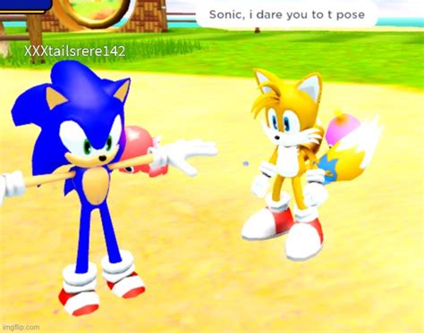 Sonic T Poses Imgflip