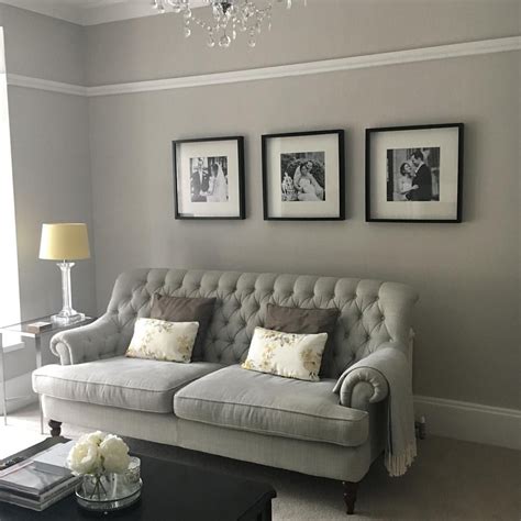 Beautiful contemporary chairs for living room. Laura Ashley 'Dove Grey' | Grey paint living room, Laura ...