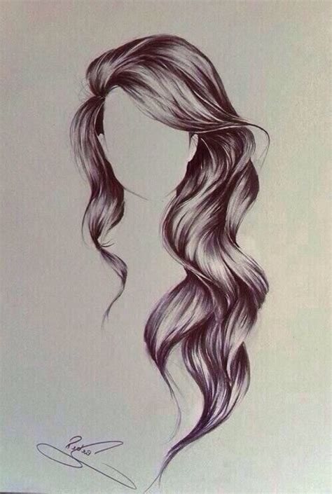 15 Amazing Hair Drawing Ideas And Inspiration Brighter Craft Girl
