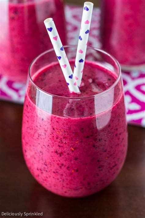 Breakfast Energy Smoothie Deliciously Sprinkled