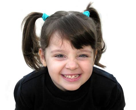 A Little Girl Smiling Stock Image Image Of Feminine Expressive 2131