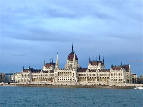 The structure is characterized by different architectural styles; Hungarian Parliament at dusk. Budapest | Travel ...