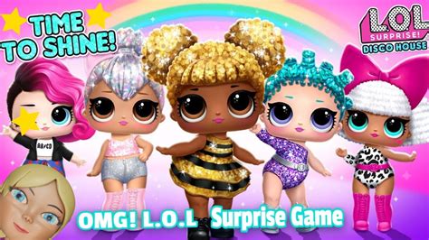 Omg Lol Surprise Dolls Game Online Unboxing Dolls In A Lol Surprise Game Toys Superninna