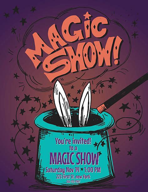 Magic Show Clip Art Vector Images And Illustrations Istock