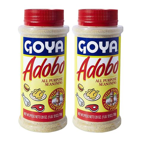 Goya Adobo With Pepper All Purpose Seasoning 280 Oz Pack Of 2