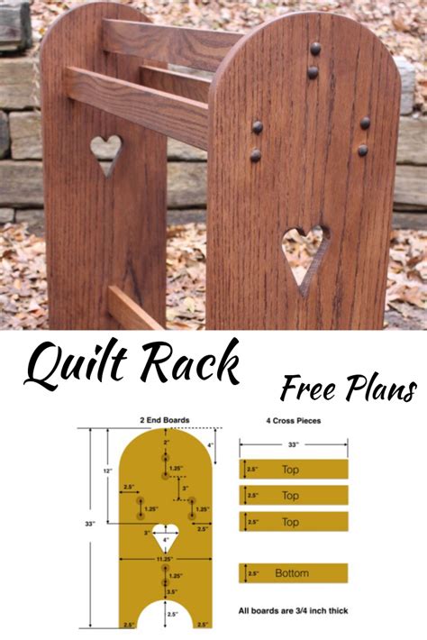 Quilt Rack Stand Plans Quilt Rack Quilt Rack Diy Rustic Woodworking